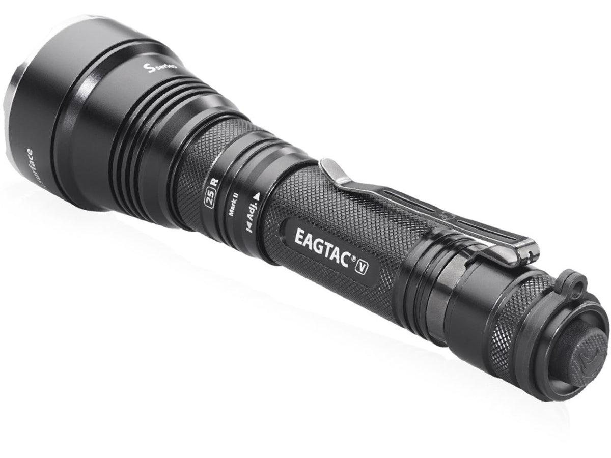 EAGTAC S25V Flashlight CSLPM1 CW LED 1200lm Black S25V-CSLPM1-CW