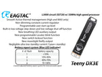 EAGTAC Teeny DX3E Flashlight SST20 NW LED 930lm Black Teeny