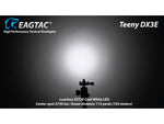 EAGTAC Teeny DX3E Flashlight SST20 NW LED 930lm Black Teeny