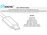 EAGTAC USB Rechargeable S25LR XHP35 Hi Output Flashlight Kit Crenellated SS Bezel Diffuser Holster Black 1870 lm