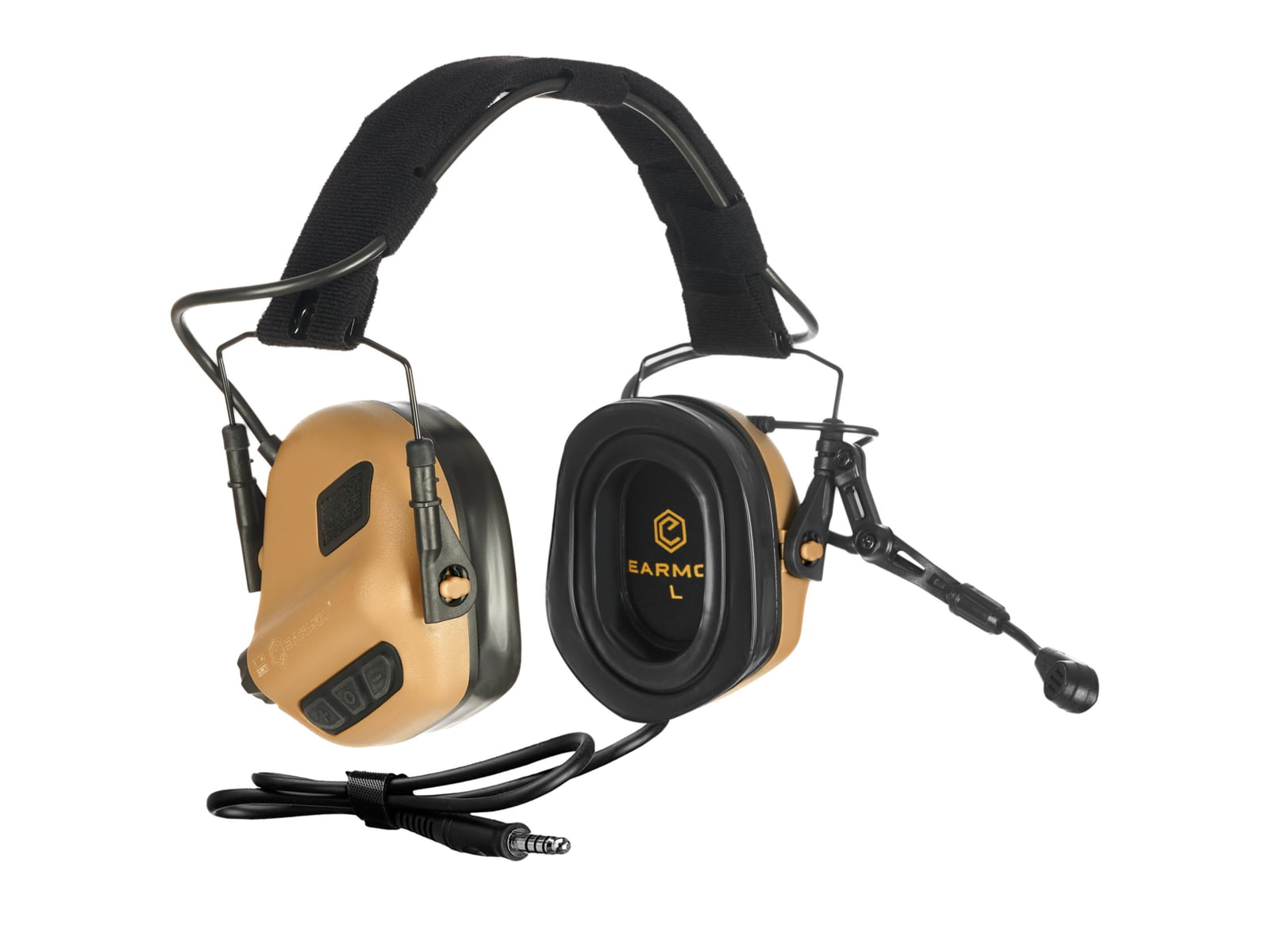 Earmor ElectronicHeadset Communication w/ Gel Earpads & Nexus TP-120 Cable 22dB