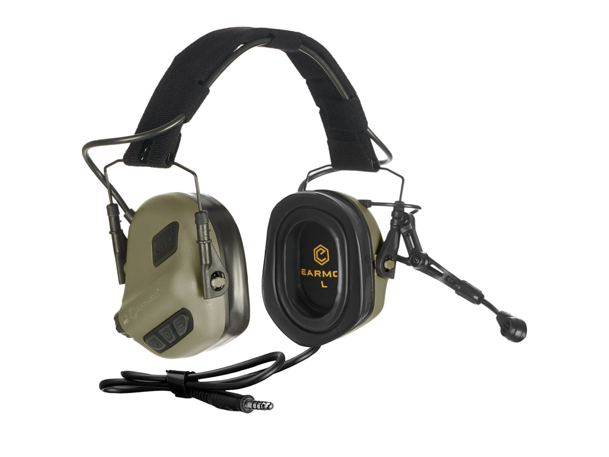 Earmor ElectronicHeadset Communication w/ Gel Earpads & Nexus TP-120 Cable 22dB