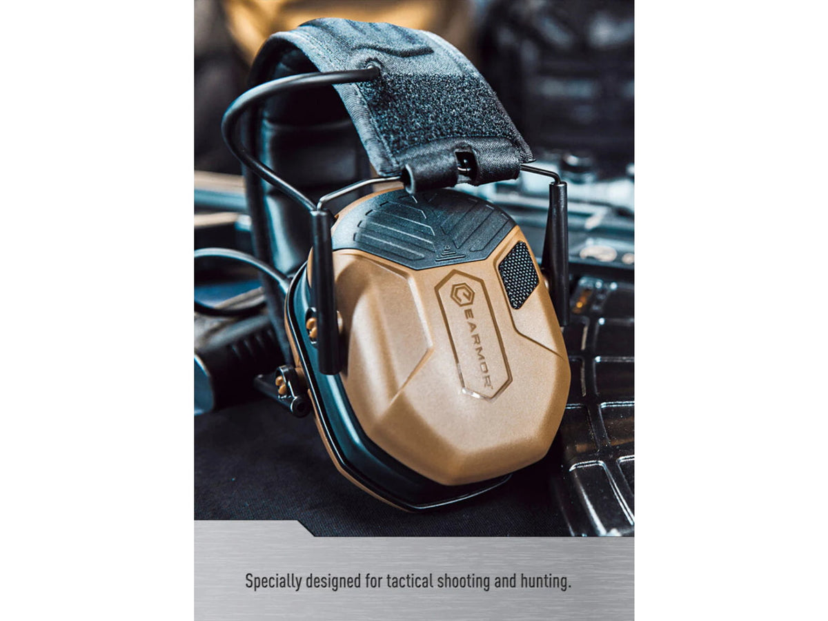 Earmor Sport Shooting ElectronicEar Muffs w/ Foam Earpads