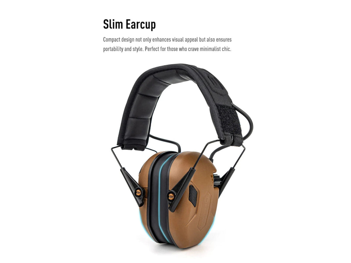 Earmor Sport Shooting ElectronicEar Muffs w/ Foam Earpads