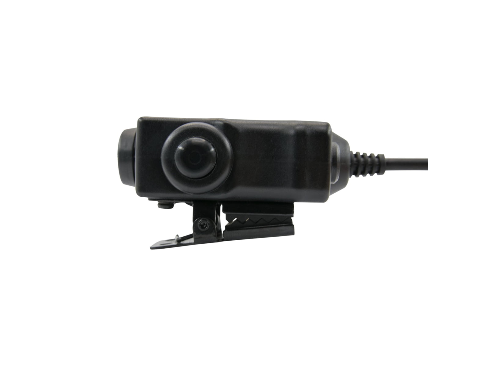 Earmor Tactical PTT for MIL PRC Radio Applications Tactical Black