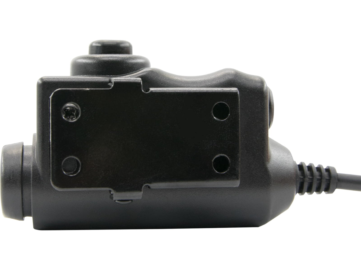 Earmor Tactical PTT Moto 1 Pin Radio Application Black