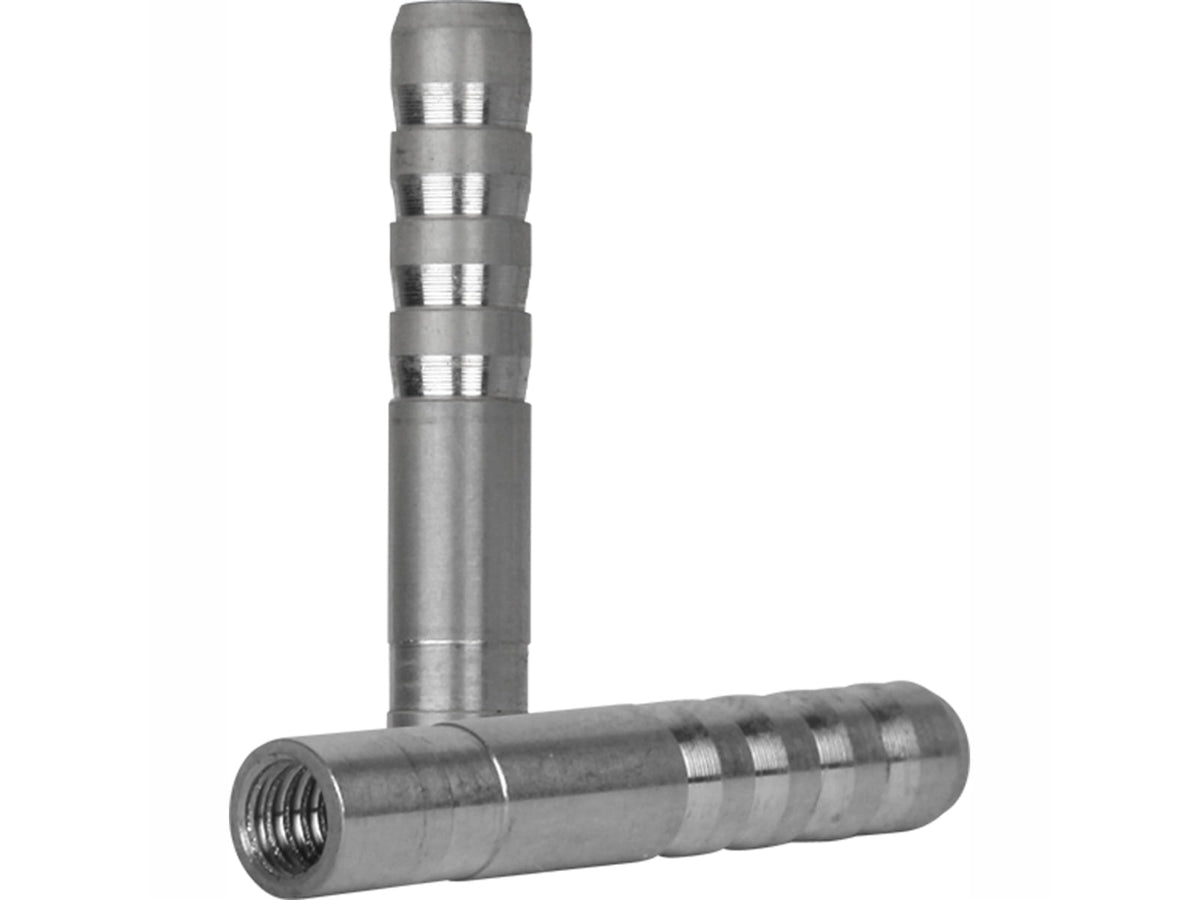 Easton 5mm Stainless Steel HIT Inserts 50-75 Grain 12 Pack Silver 902504