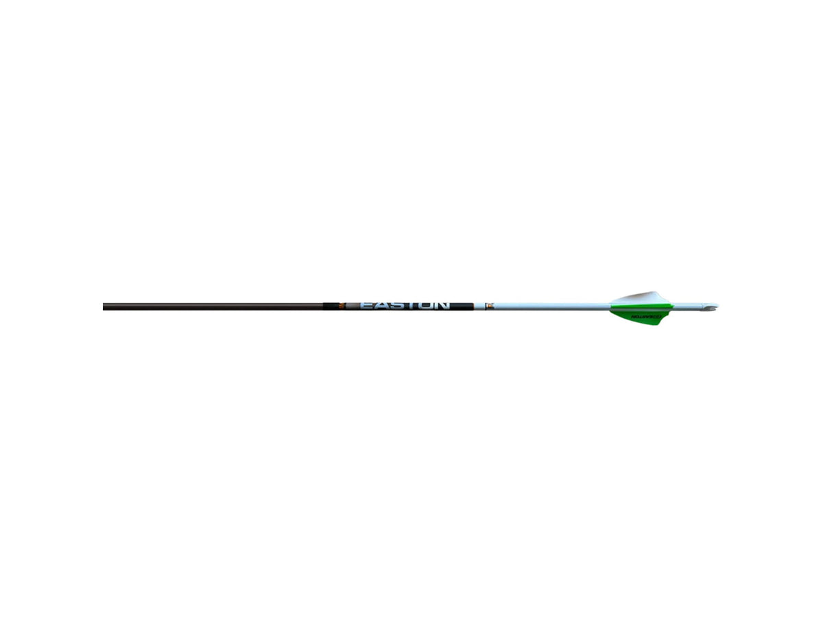 Easton Venture 6mm Arrows .005in 600 Spine 6 Pk Black 002631