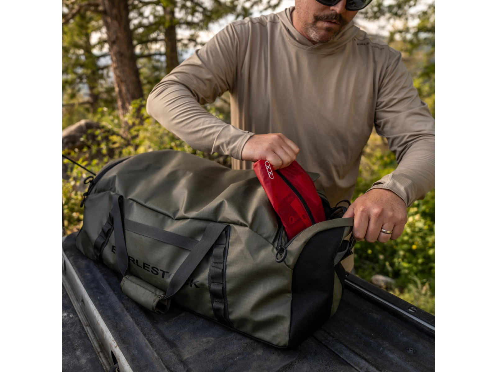 Eberlestock Small 45L Hyllus Duffel Bag Military Green Small HDSJ