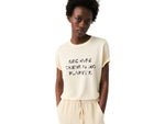 Ecoalf Minalf T-Shirt - Women's Medium Cream