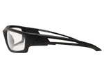 Edge Tactical Eyewear Blade Runner Safety Glasses - Black Frame Clear Lens SBR611