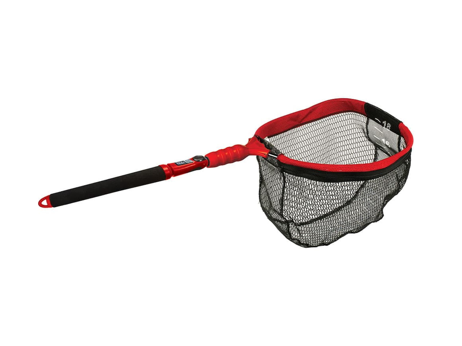 EGO S2 Slider Compact Guide Landing Net Black/Red Medium 72014