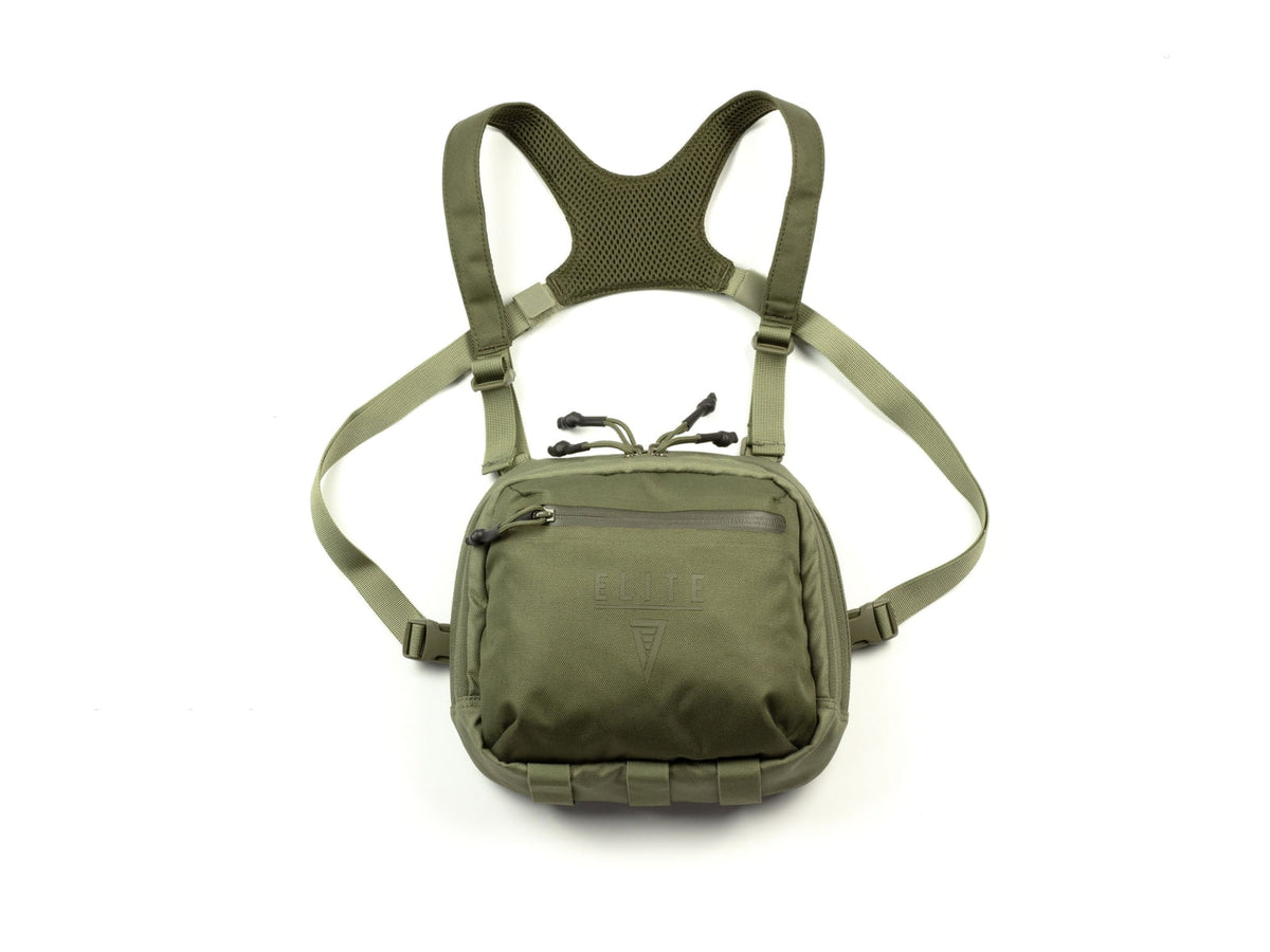 Elite Survival Systems Trailguard Concealed Carry Chest Pouch Olive Drab