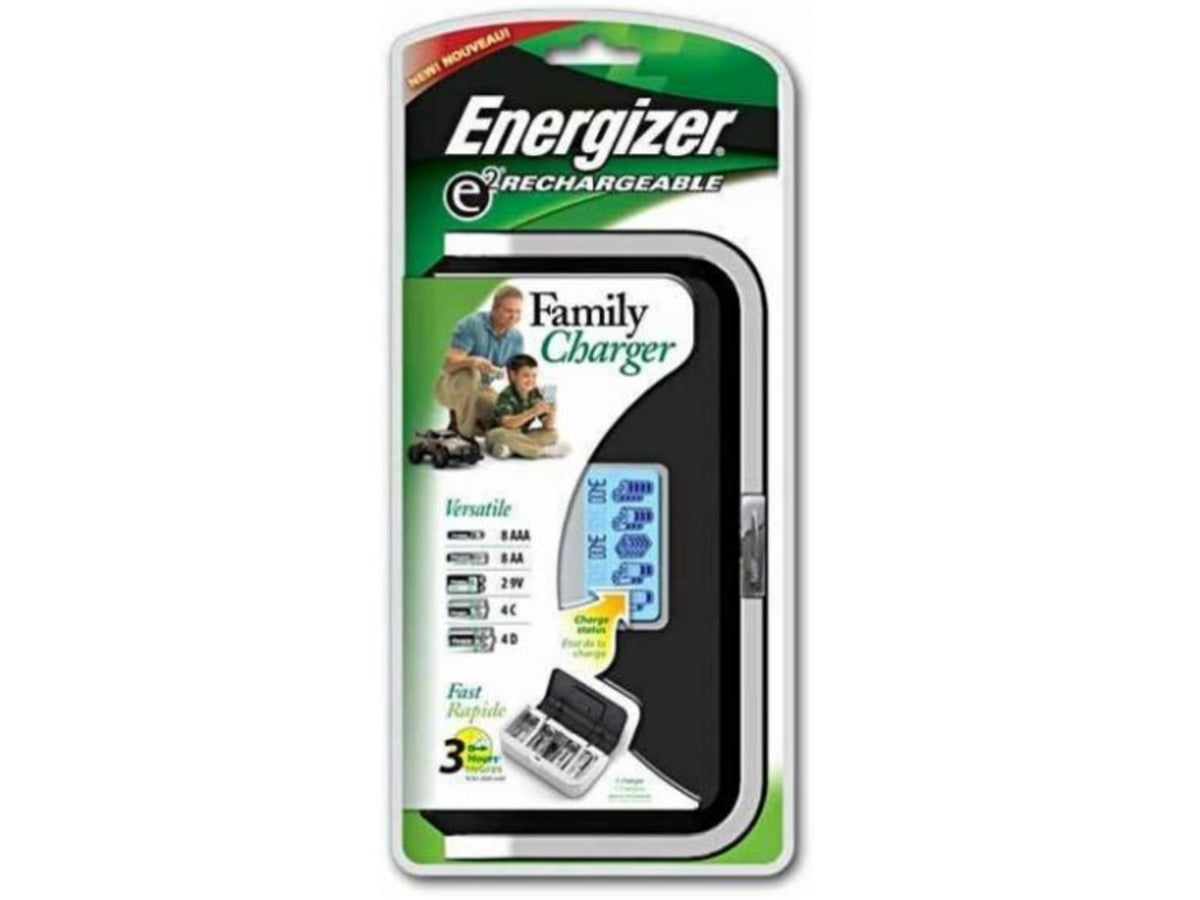 Energizer NiMH/NiCd Charger AA AAA C D 9v