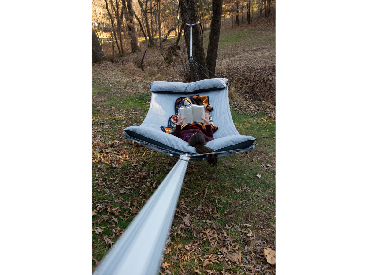 Eno Apollo Hammock Suspension System Straps Grey/Charcoal One Size ASP001