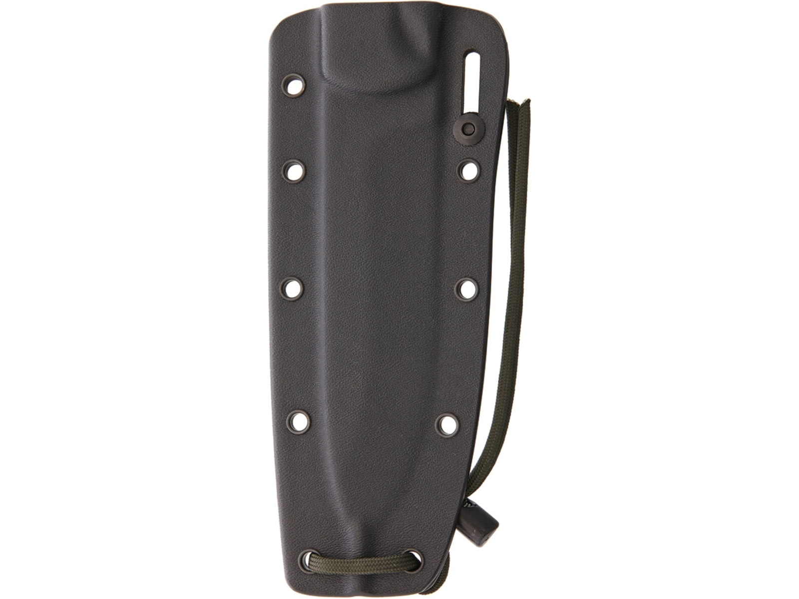 Esee Model CM6 Sheath Only Fits Esee Model Cm6 Combat Tactical With Adjustable Tensioner And Lashing Holes Black Kydex Sheath Black ESEE-CM6-SHEATH