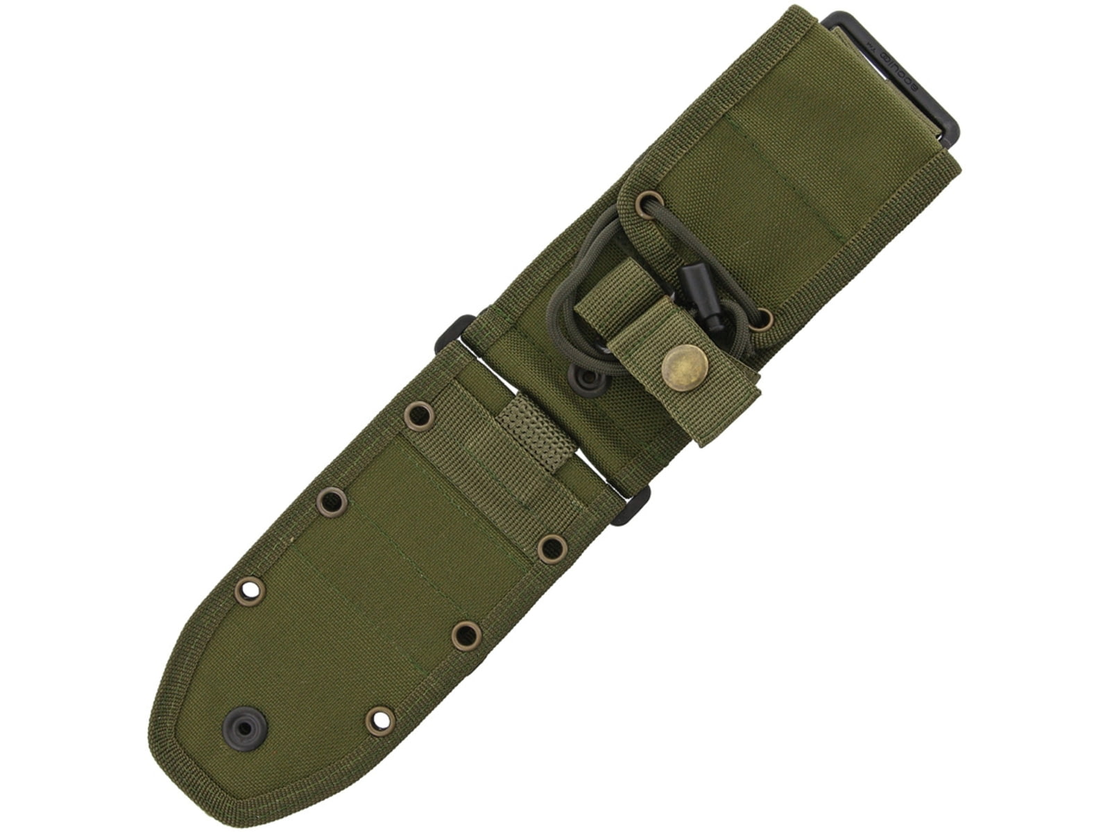 Esee MOLLE Back Sheath Fits Esee Model 6 Knives Molle And Pals System Compatible OD Green Nylon Sheath 52-MB-OD