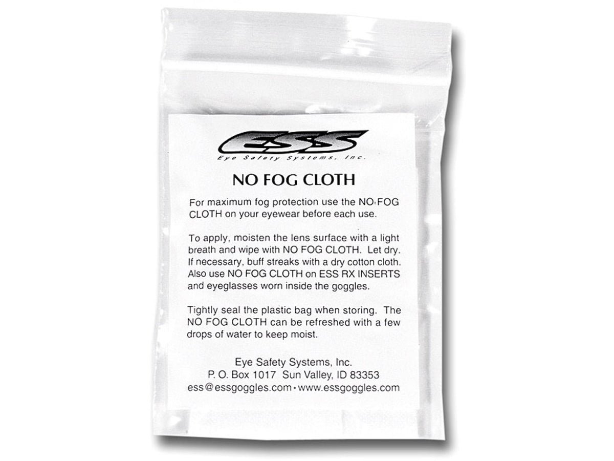 ESS Reusable ClearZone No-Fog Cloths 25 Pack 740-0209 NSN-4240-01-525-5107
