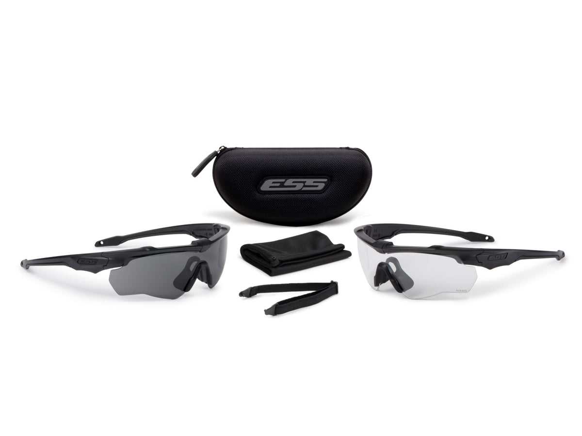 ESS CrossBlade NARO 2X Shooting Glasses Black EE9034-03