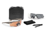 ESS Crossblade STD RealTree MAX7 Sunglasses Camo Frame Gray/Clear/HI-DEF Copper Lenses EE9032-25