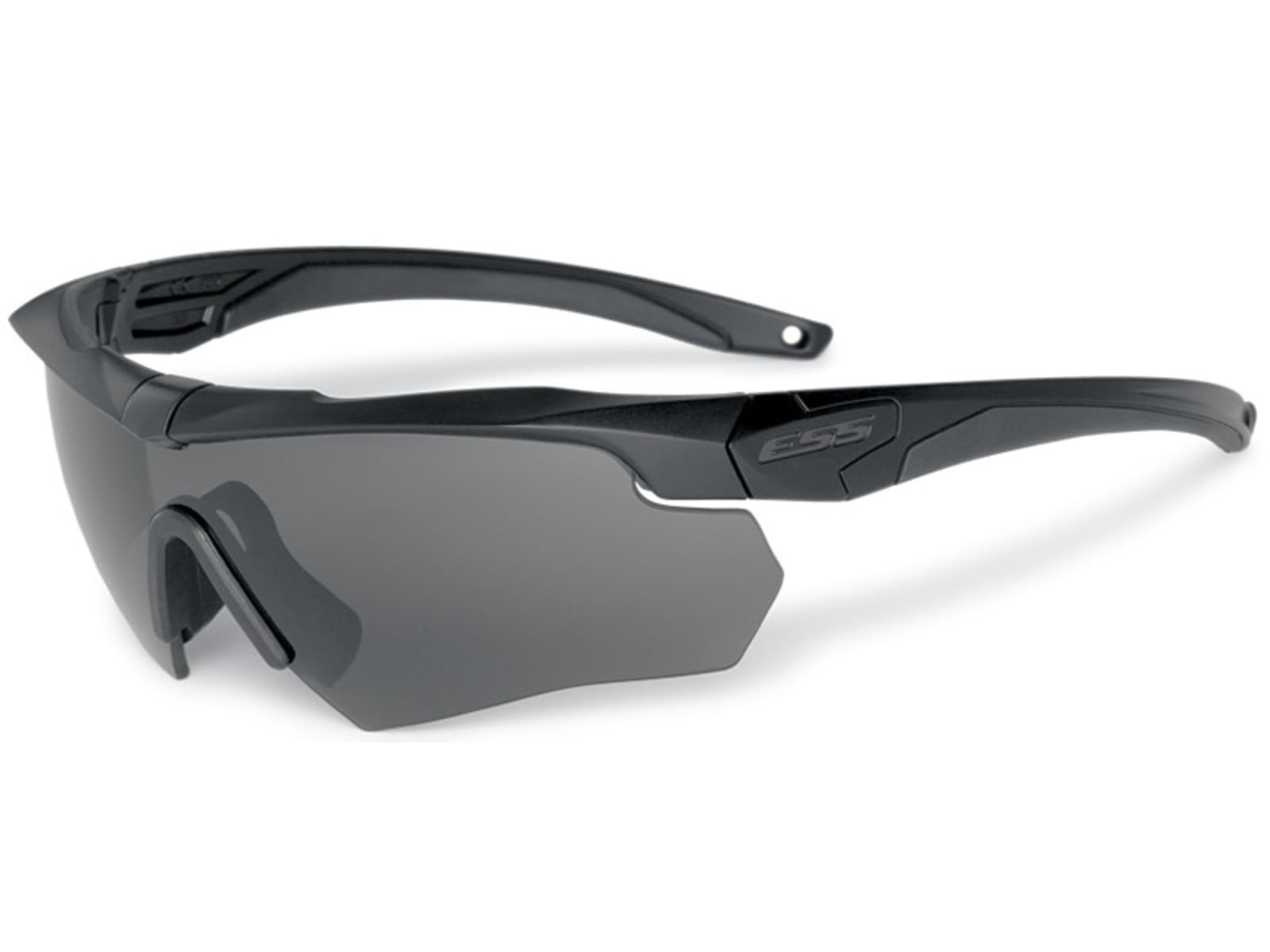 ESS Crossbow 3LS Eyeshield Sunglasses - Smoke Lens Matte Black Frame 740-0387