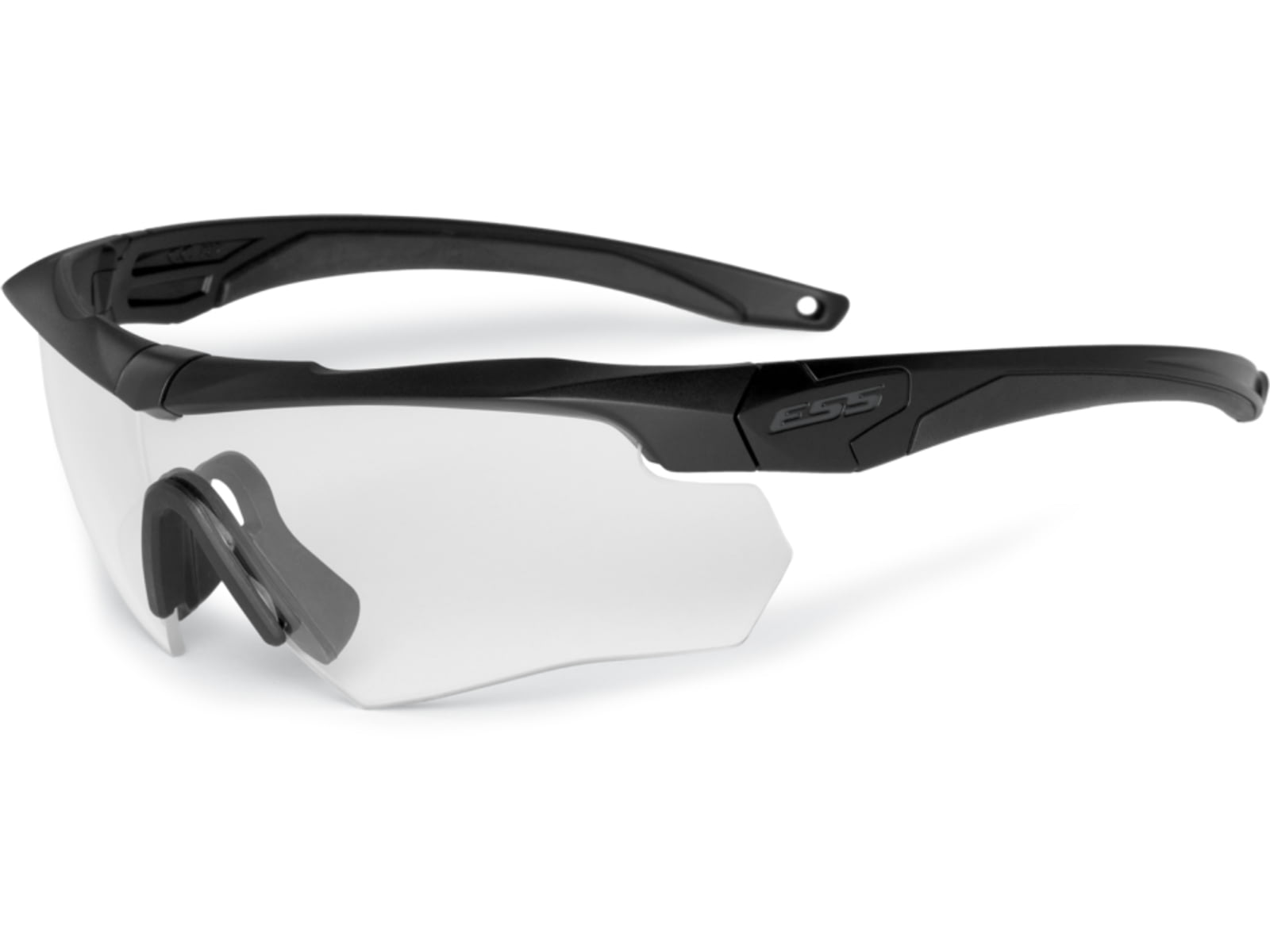 ESS Crossbow One PPE Response Kit Black Frame Clear Lens Medium/Large