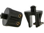 ESS Semi-Permanent Helmet Mounting Brackets for Innerzone Goggles Black 740-0201