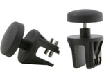 ESS Semi-Permanent Helmet Mounting Brackets for Innerzone Goggles Black 740-0201