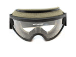 ESS Profile TurboFan Military/Tactical Goggles - Black Frame Clear & Smoke Gray Lenses