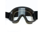 ESS Profile TurboFan Military/Tactical Goggles - Black Frame Clear & Smoke Gray Lenses