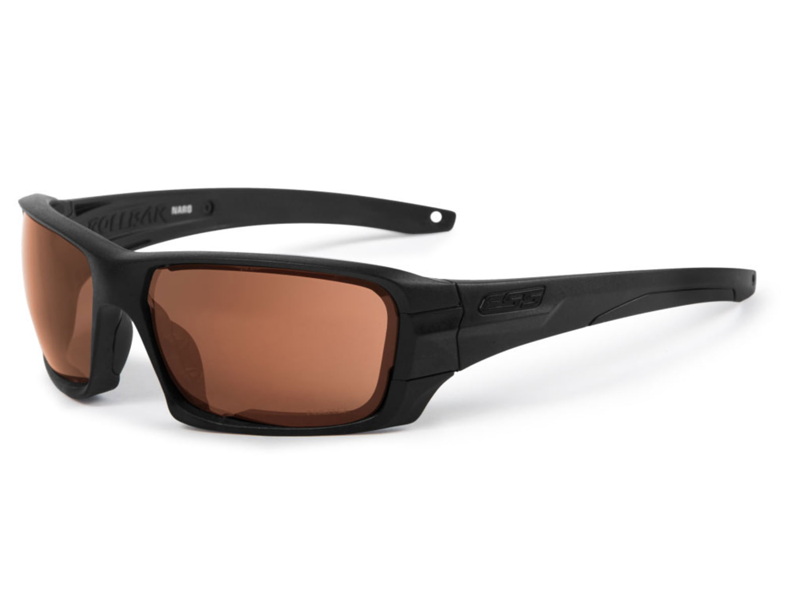 ESS Rollbar NAROTacticalSubduedLogo Safety Glasses Black Unisex EE9039-04