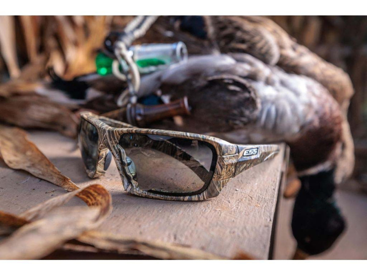 ESS Rollbar RealTree MAX7 Sunglasses Camo Frame Gray/Clear/Mirrored Copper Lenses EE9018-18