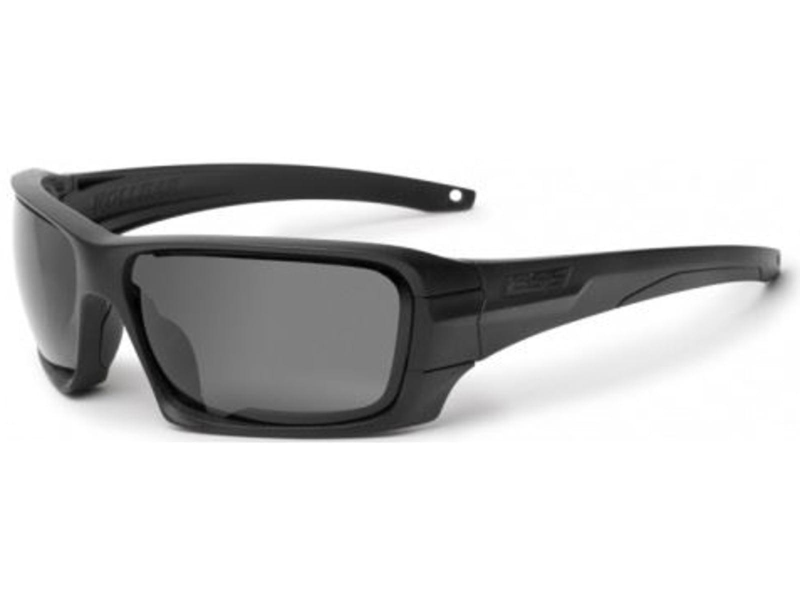 ESS Rollbar Tactical Ballistic Sunglasses Kit Black Frame w/Subdued ESS Logo Clear Smoke Gray and Mirrored Copper Lens EE9018-05