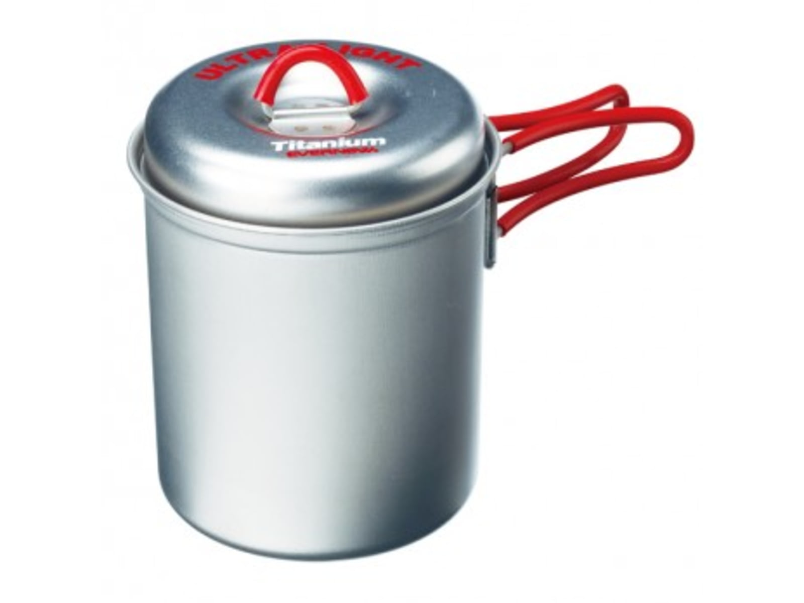 Evernew Titanium UltraLight Deep Pot Red 0.6L 696965