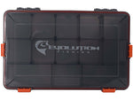 Evolution Outdoor 3600 4-Latch Waterproof Tackle Tray Orange 31023-EV