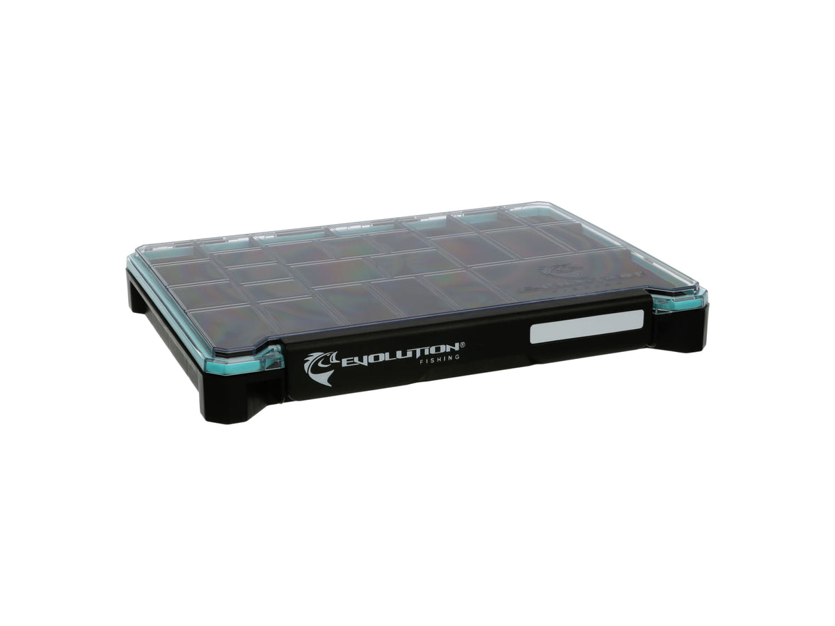 Evolution Outdoor Ballistix Terminal Tray Black clear 3700 sz tackle tray BLXTERM