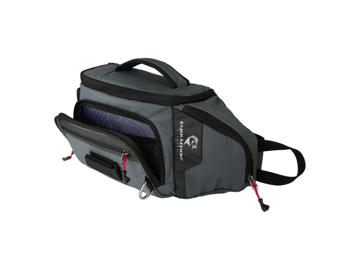 Evolution Outdoor Largemouth 3.0 Sling Pack Grey Medium