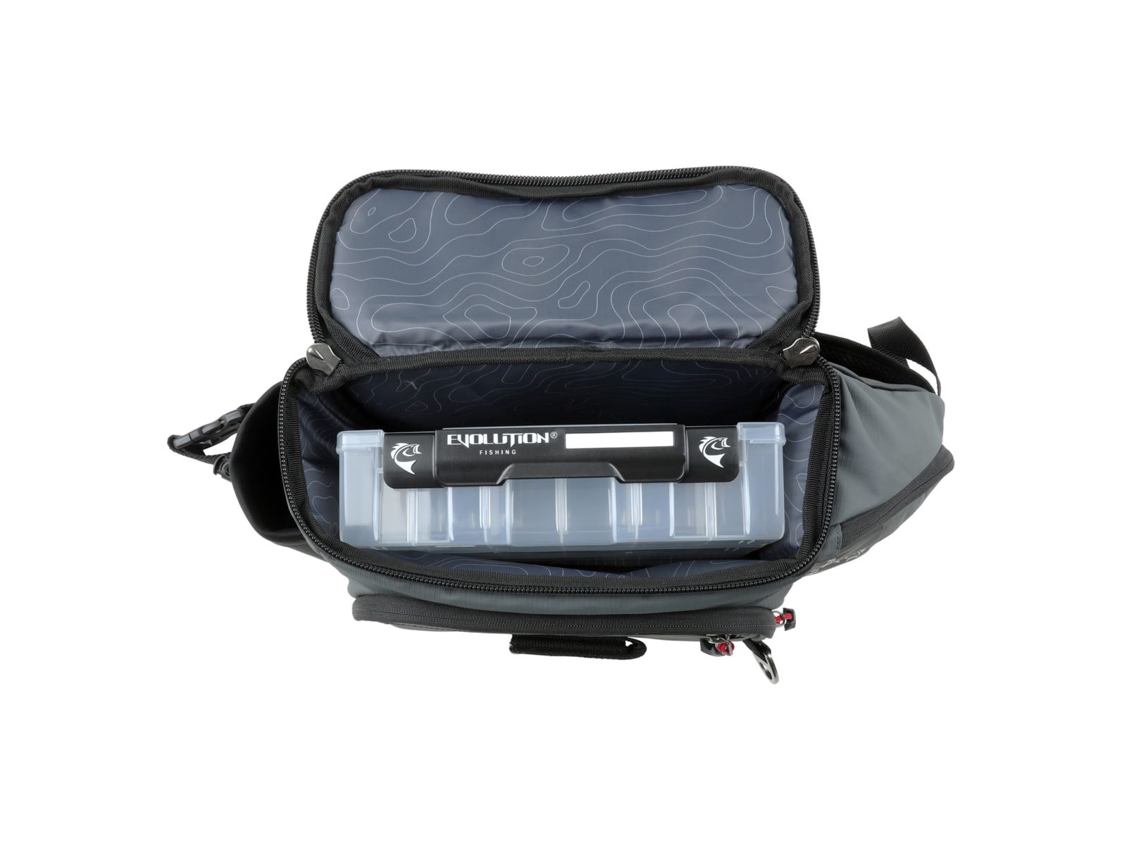 Evolution Outdoor Largemouth 3.0 Sling Pack Grey Medium