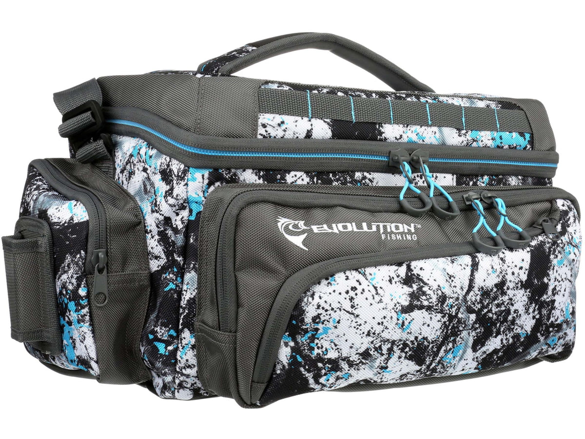 Evolution Outdoor Largemouth 3700 Case Includes 3 Trays Quartz Blue 34008-EV