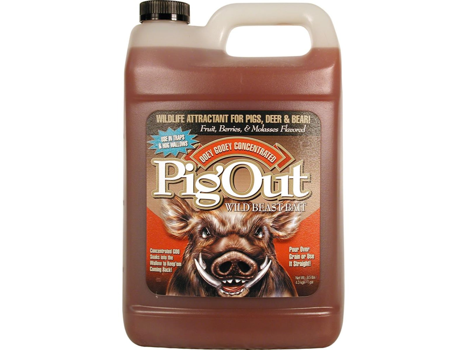 Evolved Habitats Evolved Habitats Pig Out Attractant Brown 1 gal. Black EVL-EVO41303