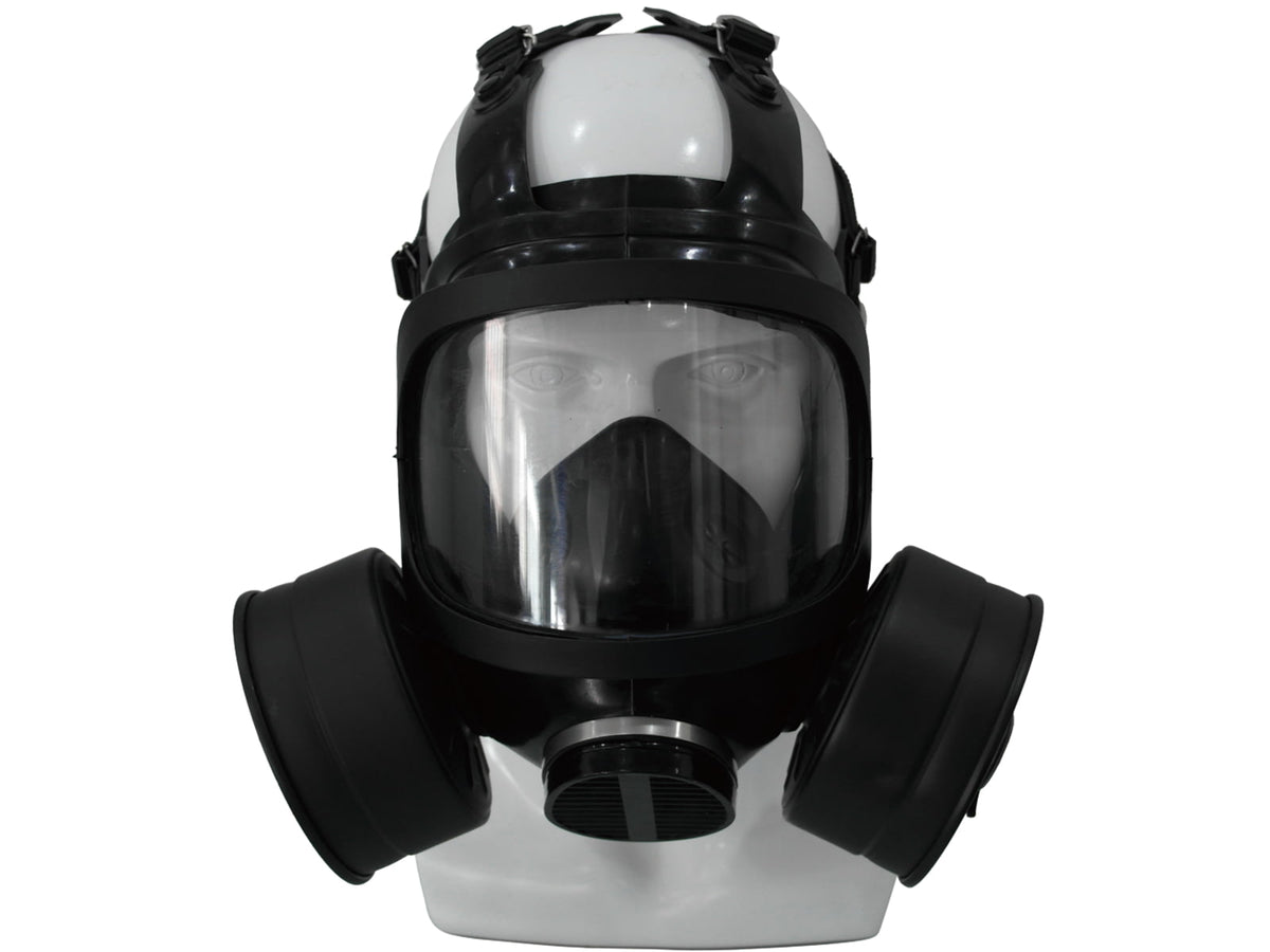 ExecDefense USA FreshTac Gas Mask Black Universal Size