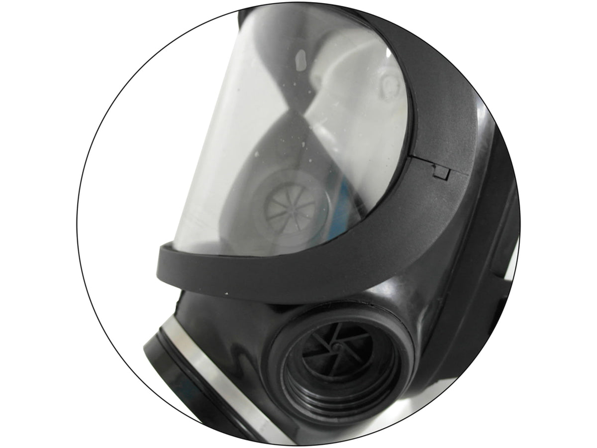 ExecDefense USA FreshTac Gas Mask Black Universal Size