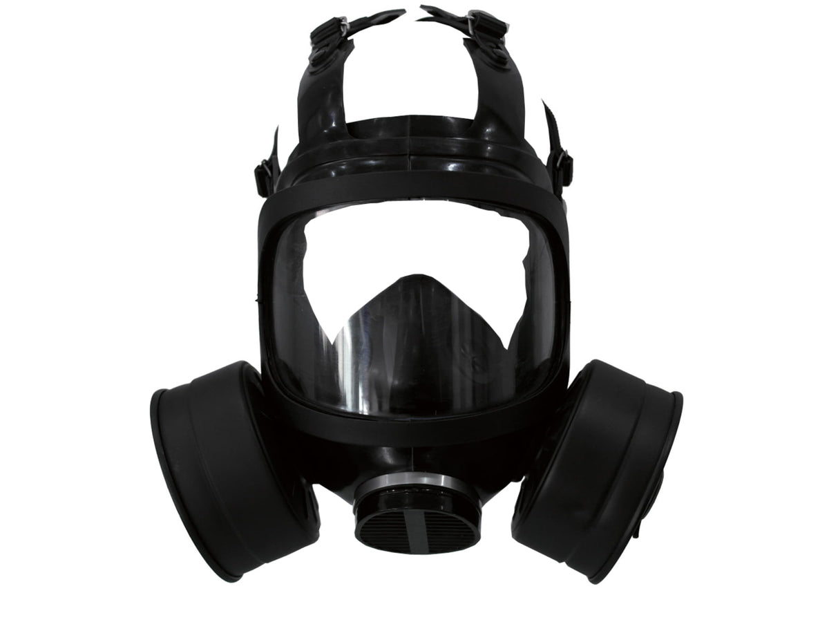 ExecDefense USA FreshTac Gas Mask Black Universal Size