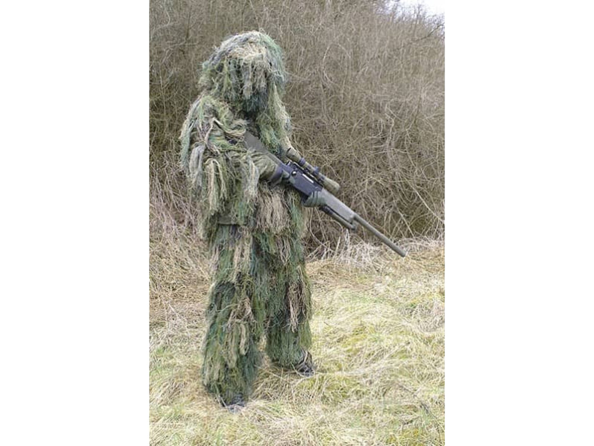 ExecDefense USA Sniper Suit Ghille Suit Multi-Color Woodland