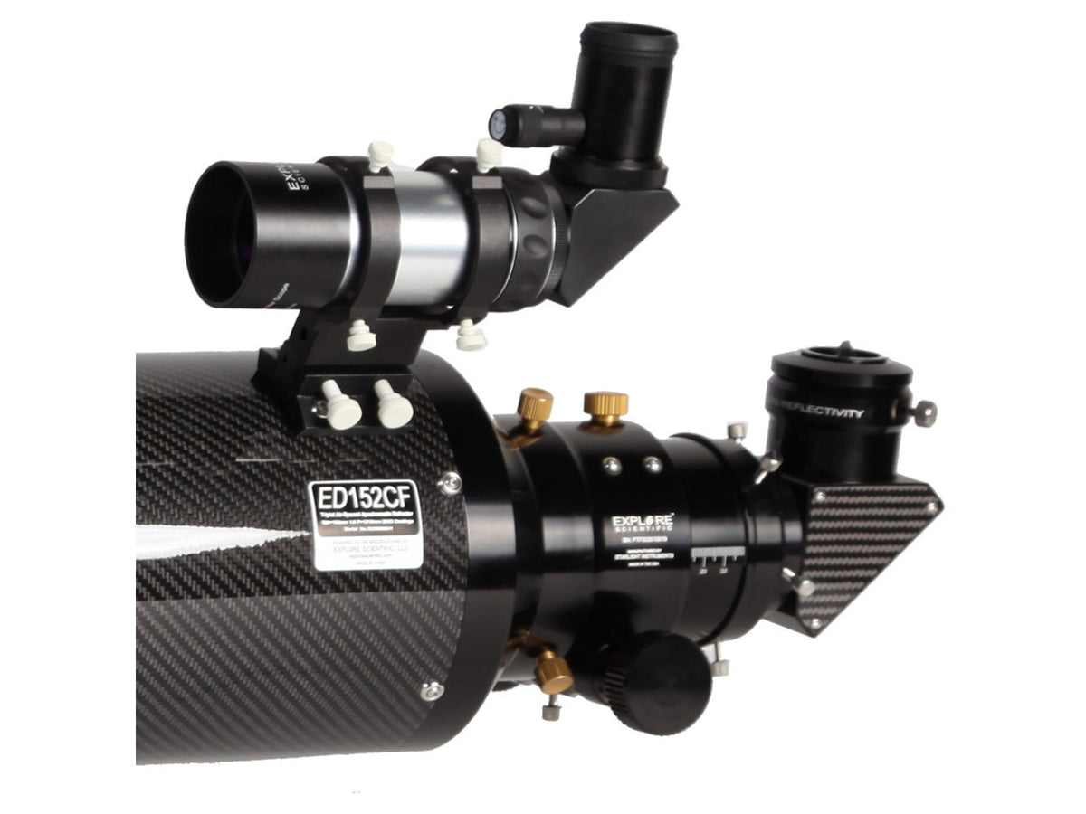 Explore Scientific ED 152mm Carbon Fiber Edition f/8 Air-Spaced Apochromatic Triplet Refractor TelescopeTED15208CF-HEX33