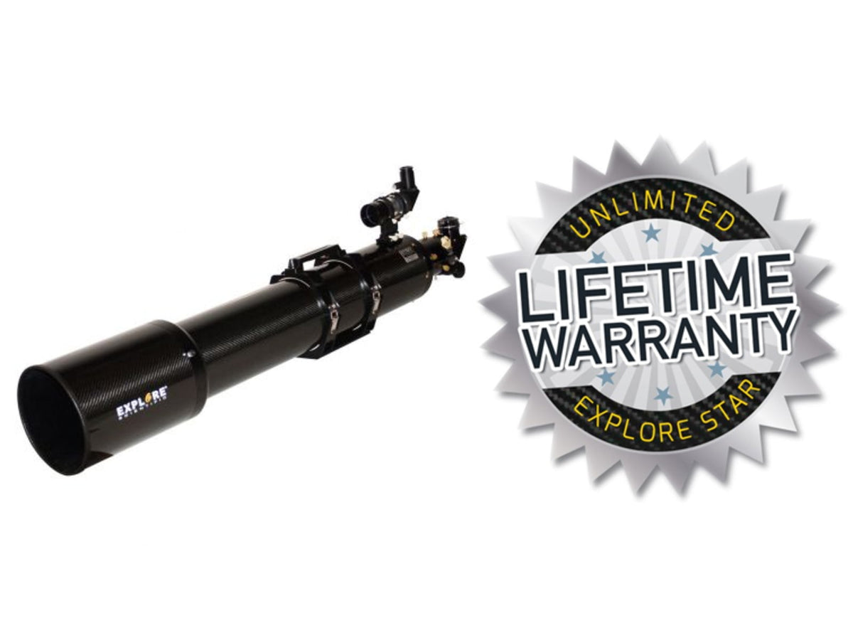 Explore Scientific ED 152mm Carbon Fiber Edition f/8 Air-Spaced Apochromatic Triplet Refractor TelescopeTED15208CF-HEX33