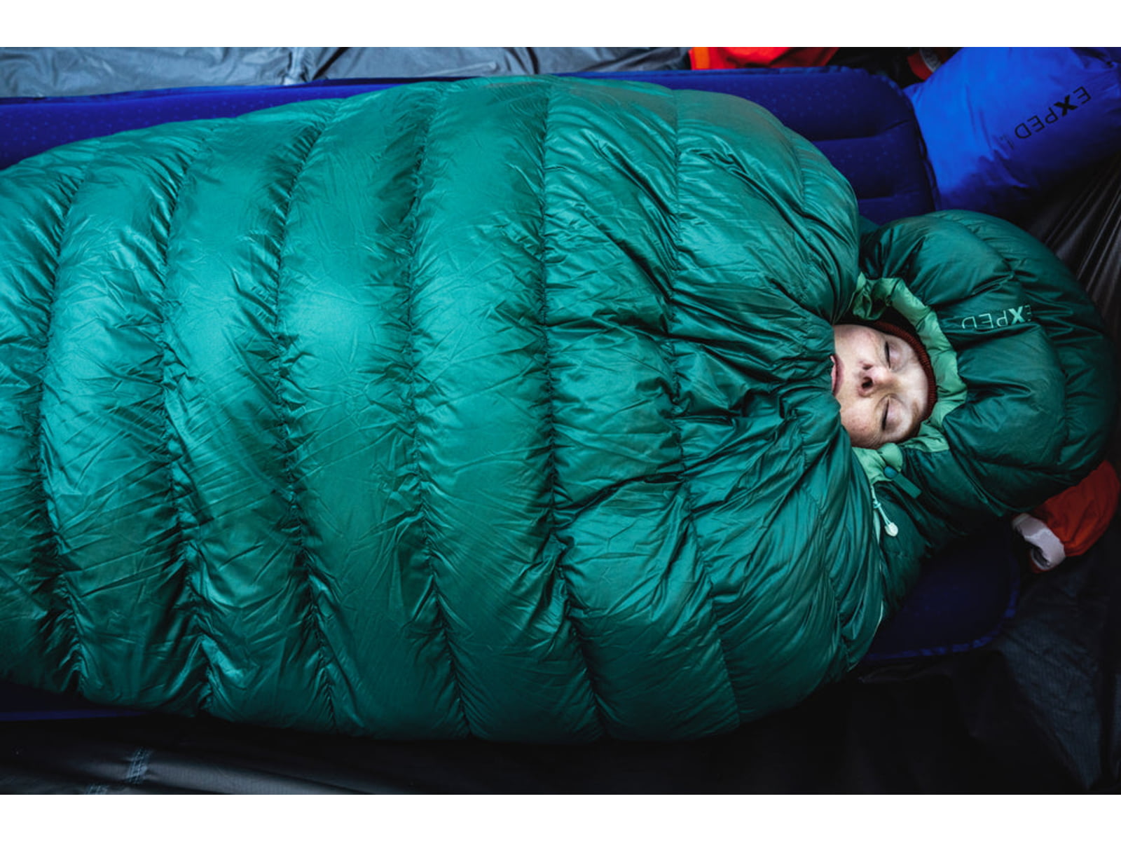 Exped Comfort 0C 30F Sleeping Bag Left Cypress