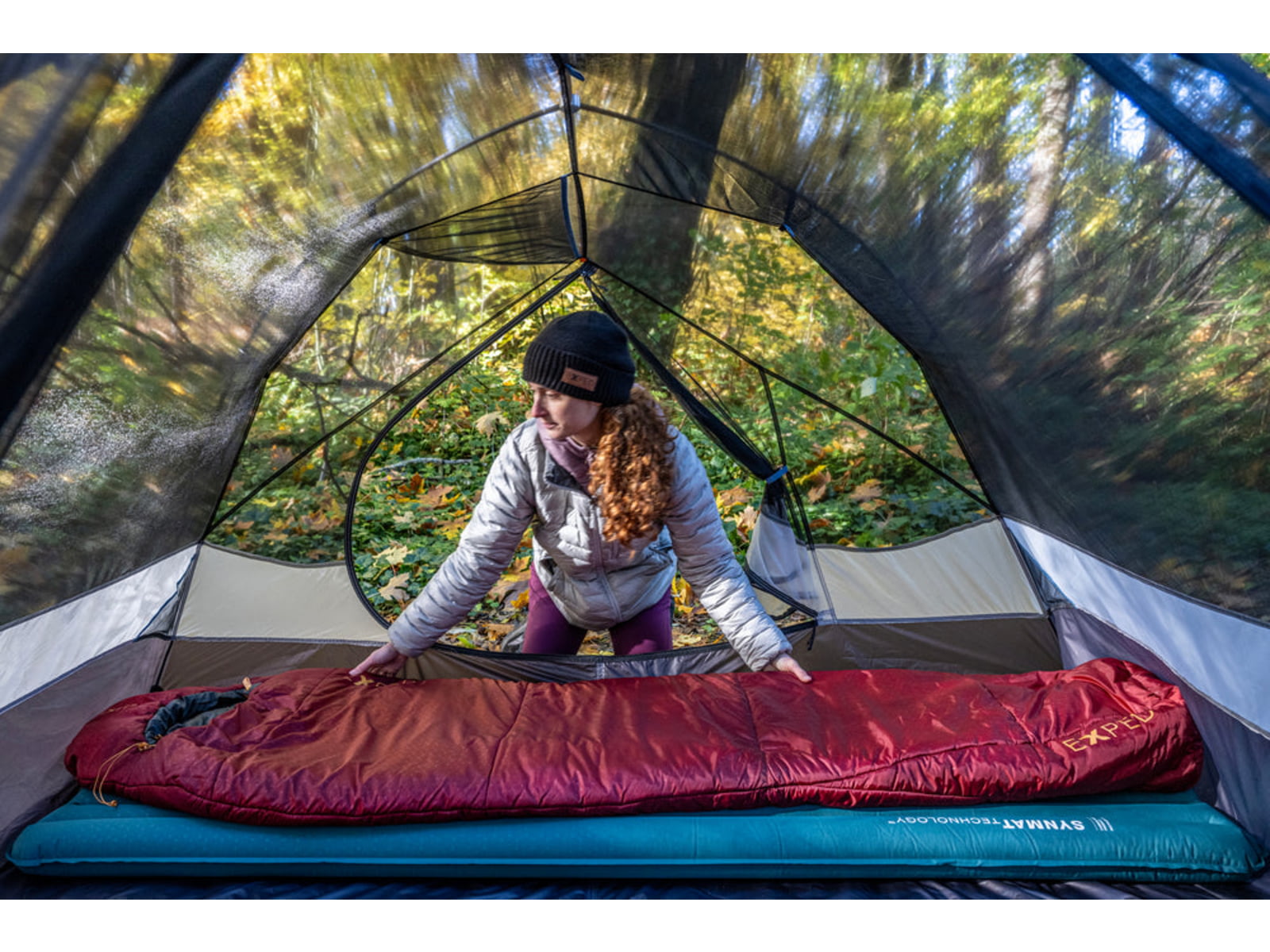 Exped Deepsleep -5C 20F Sleeping Bag Left Burgundy