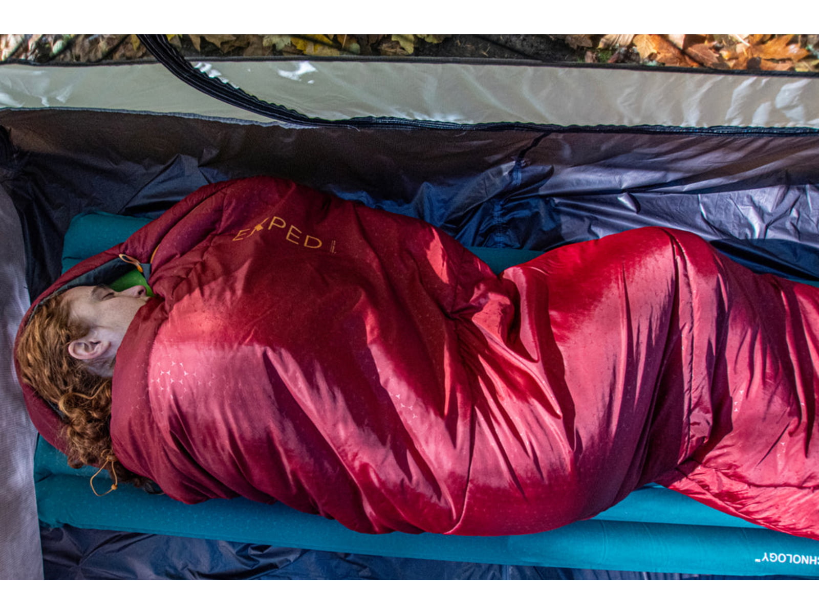Exped Deepsleep -5C 20F Sleeping Bag Left Burgundy