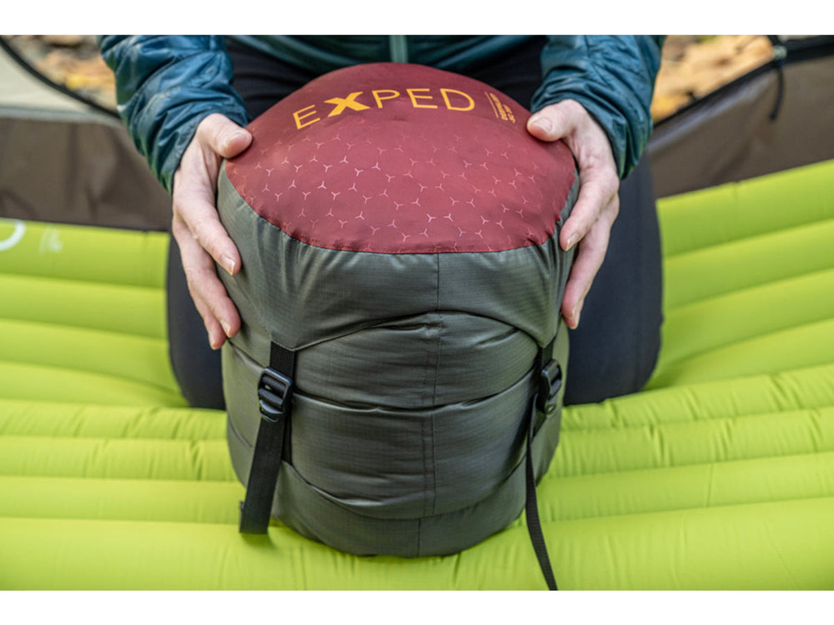 Exped Deepsleep -5C 20F Sleeping Bag Left Burgundy